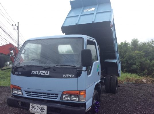 รถบรรทุกดั้ม ISUZU NPR 5 คิว 120 แรง