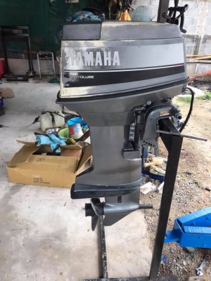 ขายเครื่องเรือ 40 แรงyamaha เร่งคอ