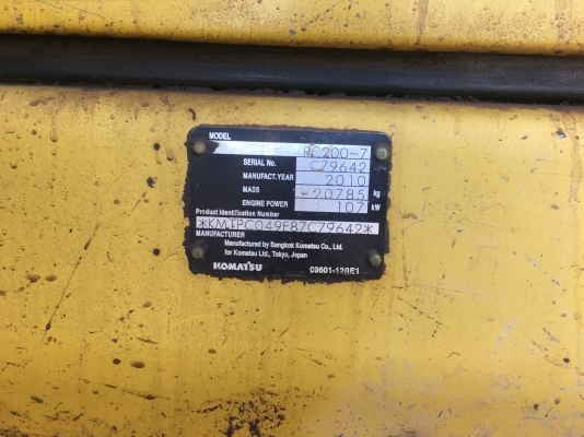 ขาย Komatsu PC200-7