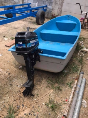 ขายเรือ10ฟุตพร้อมเครื่อง10แรง