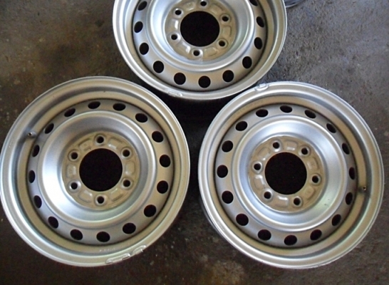 ล้อกะทะ กระบะขอบ15 - 6รู139 สีสวย วงละ450