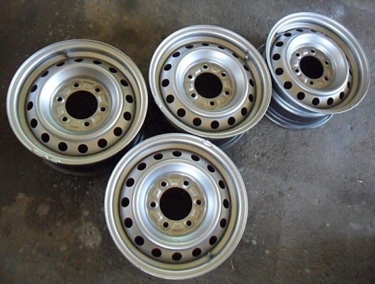 ล้อกะทะ กระบะขอบ15 - 6รู139 สีสวย วงละ450