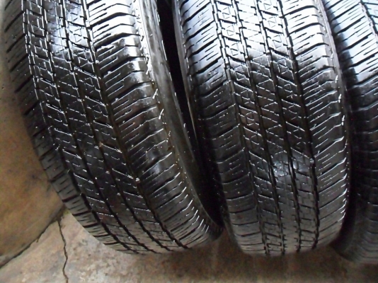 ยาง17 บริดสโตน 245-65-17 ลงพื้นปี17 ดอกหนา 8มิล คู่ละ2100 ยาง17 บริดสโตน 245-65-17 ลงพื้นปี17 ดอกหนา 8มิล คู่ละ2100