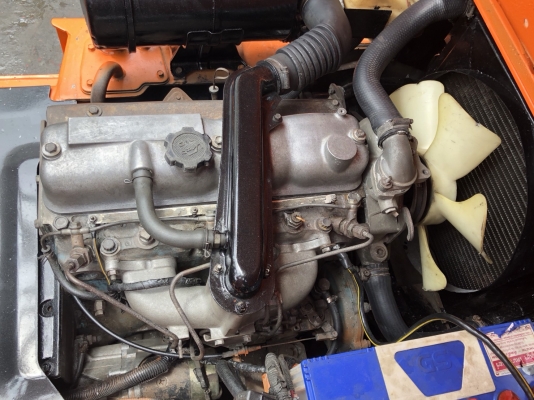 ขายรถโฟล์คลิฟท์ Toyota 5FD15 ดีเซล เกียร์ธรรมดา  สภาพดีพร้อมใช้งาน