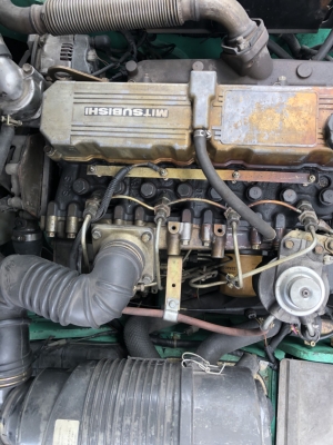 ขายรถโฟล์คลิฟท์ MITSUBISHI รุ่น FD30-ND ดีเซล  เกียร์ธรรมดา เสา 5 เมตร สภาพดีพร้อมใช้งาน