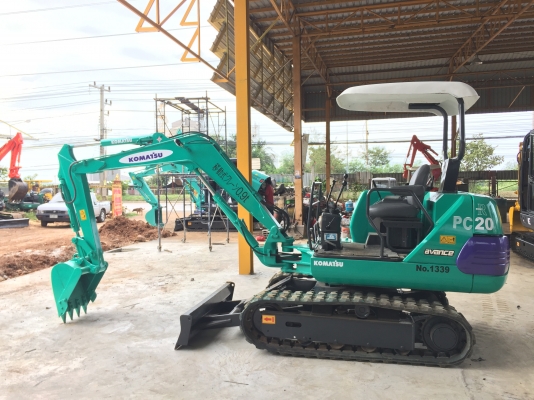 ขายรถขุด KOMATSU PC20-7 ยอดนิยม ทำสี,เช็ดระบบ,ส่งฟรีทั่วไทย เอกสารอินวอย