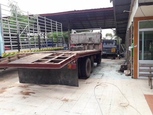 รับแลกเปลี่ยนเทิร์นและขายเทลลอร์ 10 ล้อหน้ายาว 1 เพลา เครื่อง EH700 เอกสารชุดโอนพร้อม