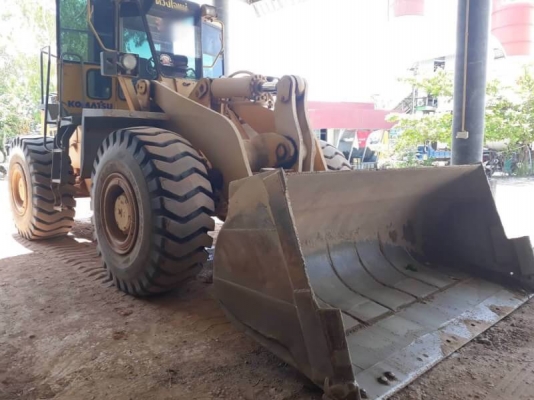 รถตักล้อยาง KOMATSU WA400-1 เอกสารเล่มทะเบียน สภาพดีมากพร้อมใช้งาน(มือ2ใช้งานแล้วในไทย) รถตักล้อยาง KOMATSU WA400-1 เอกสารเล่มทะเบียน สภาพดีมากพร้อมใช้งาน(มือ2ใช้งานแล้วในไทย)