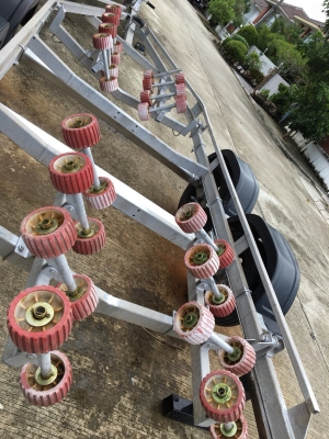 (ขายด่วน 50000 บาท)Sale the Trailer Galvanize made from UK for boat 1.5-2 TUN Ready use. ขาย เทรลเลอ (ขายด่วน 50000 บาท)Sale the Trailer Galvanize made from UK for boat 1.5-2 TUN Ready use. ขาย เทรลเลอ