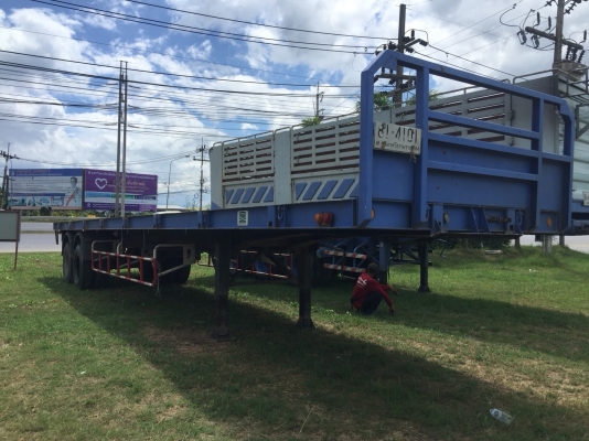 หางพื้นเรียบ 2 เพลา ปี 2549 ของพนัส รุ่น P2P - SF1240C เล่มพร้อมโอน