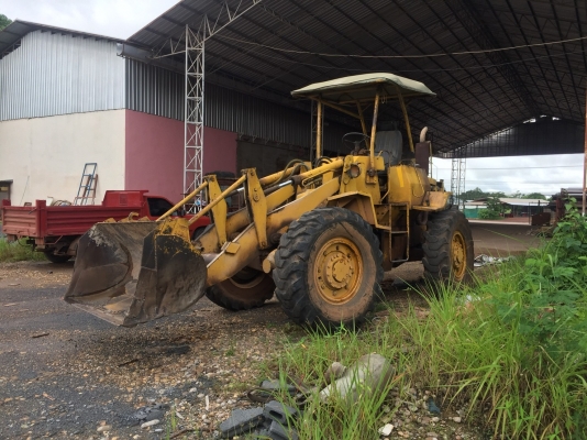 รถตัก Cat 910 80u เอวอ่อน ใส่เครื่อง hino DQ100 ราคาสบายกระเป๋า