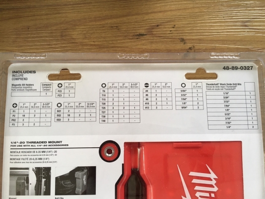 ชุดดอกไขควง ดอกสว่าน จำนวน 105 ชิ้น Milwaukee 48-89-0327