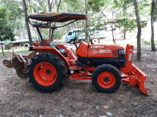 ขายL3408 แรงสภาพเดิมๆสวย เครื่องเกียรแน่นๆมาพร้อมอุปกรดันหน้า +ผานหลังรถพร้อมใช้งานสุดๆ