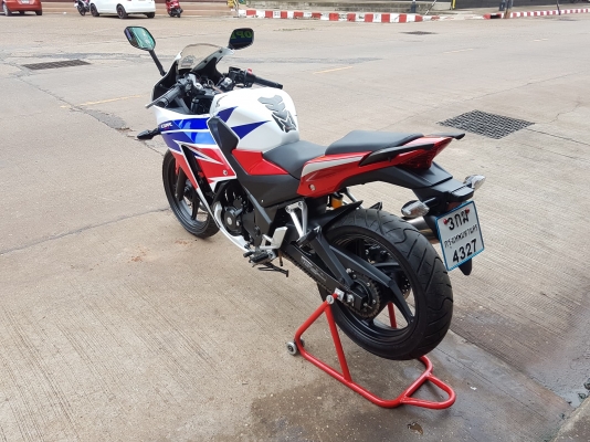 ขายแลกเทิร์น HONDA CBR300 ABS ปี 2014 สวยๆ เดิมทั้งคัน วิ่งสองพันกว่าโล ทะเบียนพร้อมโอน ราคา 73500 บ