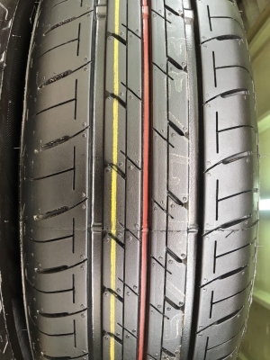 ยางป้ายแดง 175-65-14 Bridgestone ปี 18 ตุ่มเด้ง เส้นสีชัด