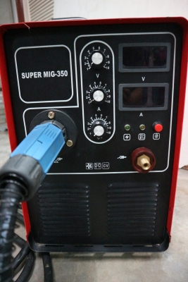 เครื่องเชื่อม Co2 ยี่ห้อ E-TOP 350 แอมป์ รุ่น Super MIG-350 พร้อมสายเชื่อม สภาพใหม่