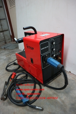 เครื่องเชื่อม Co2 ยี่ห้อ E-TOP 350 แอมป์ รุ่น Super MIG-350 พร้อมสายเชื่อม สภาพใหม่