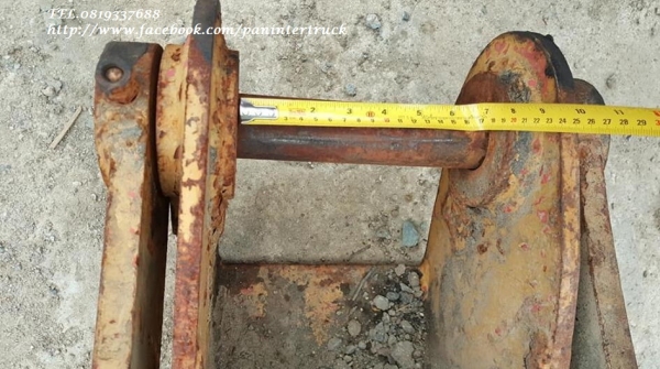 *FROM JAPANอาร์มต่อปลายบุ๊งกี๋สำหรับรถขุดไซค์40,45,50,55 /สลัก 45 มิล/ต่อยาวได้ถึง:1.20เมตร/สินค้าเก่านอก ขายตามสภาพ