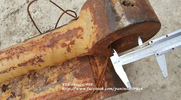 *FROM JAPANอาร์มต่อปลายบุ๊งกี๋สำหรับรถขุดไซค์40,45,50,55 /สลัก 45 มิล/ต่อยาวได้ถึง:1.20เมตร/สินค้าเก่านอก ขายตามสภาพ