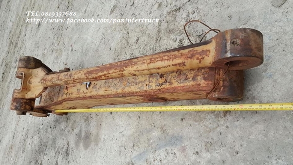 *FROM JAPANอาร์มต่อปลายบุ๊งกี๋สำหรับรถขุดไซค์40,45,50,55 /สลัก 45 มิล/ต่อยาวได้ถึง:1.20เมตร/สินค้าเก่านอก ขายตามสภาพ