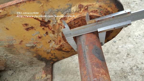 *FROM JAPANอาร์มต่อปลายบุ๊งกี๋สำหรับรถขุดไซค์40,45,50,55 /สลัก 45 มิล/ต่อยาวได้ถึง:1.20เมตร/สินค้าเก่านอก ขายตามสภาพ