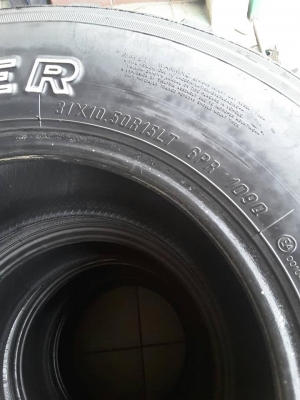 Maxxis MT 31-10.5-15 ปี13 สภาพสวยๆ 1ชุด Maxxis MT 31-10.5-15 ปี13 สภาพสวยๆ 1ชุด