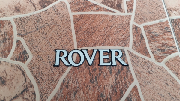 เพลทโลโก้ ROVER ติดท้ายรถ
