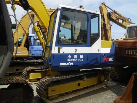 Komatsu PC60-6 นำเข้าจากญี่ปุ่น โทร. 080-6565422 (หนิง)
