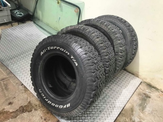 ขาย BF 265/75/16 ปี14 ผ้าใบ10ชั้น ดอกเต็มๆ