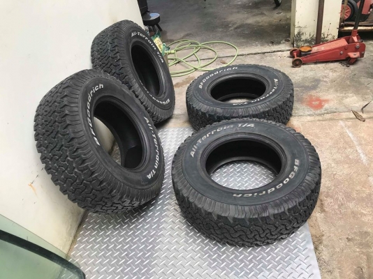 ขาย BF 265/75/16 ปี14 ผ้าใบ10ชั้น ดอกเต็มๆ