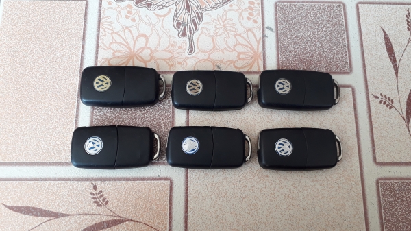 กุญแจรีโมท VW แท้ รุ่น3ปุ่ม