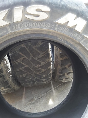Maxxis MT764 ขนาด 31-10.5-15 ปี12 สภาพดี 1ชุด Maxxis MT764 ขนาด 31-10.5-15 ปี12 สภาพดี 1ชุด