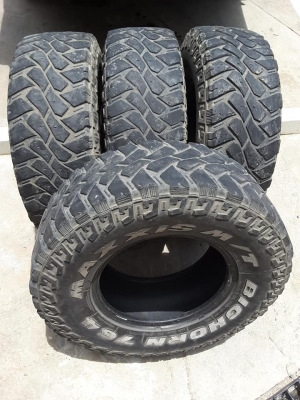 Maxxis MT764 ขนาด 31-10.5-15 ปี12 สภาพดี 1ชุด