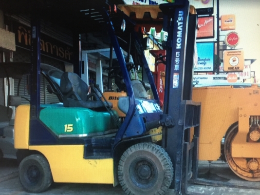 ฟอร์คลิฟต์ KOMATSU FG15C-16 ฟอร์คลิฟต์ KOMATSU FG15C-16