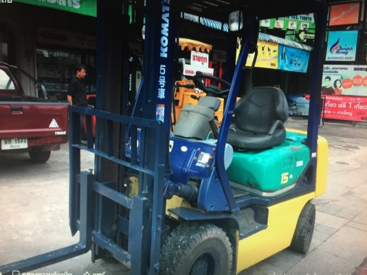 ฟอร์คลิฟต์ KOMATSU FG15C-16 ฟอร์คลิฟต์ KOMATSU FG15C-16
