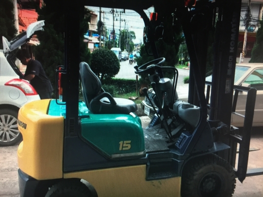 ฟอร์คลิฟต์ KOMATSU FG15C-16 ฟอร์คลิฟต์ KOMATSU FG15C-16