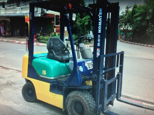 ฟอร์คลิฟต์ KOMATSU FG15C-16 ฟอร์คลิฟต์ KOMATSU FG15C-16