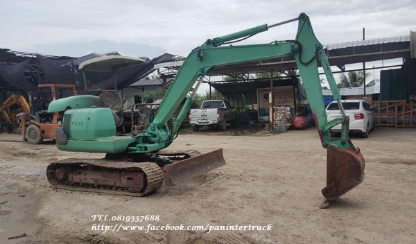 *สินค้าเก่านอก ขายถูกด่วนๆรถขุดKOMATSU PC45-1 /ดีเซล/4 สูบ/คอนโทรลน้ำมัน/ปั๊มนิ้ว/แทรคเหล็ก/มีเอกสารแจ้งจำหน่าย