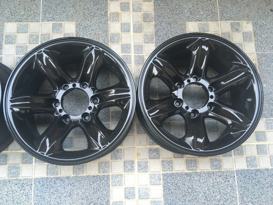 ขายล้อเล็บเหยี่ยวแท้ ISUZU 4WD ผลิตโดย ENKEI สวยทนถึก แข็งแรงแน่นอน ล้อเดิมๆ  ทำสีมาใหม่ ยังไม่เคยใส่ยาง พร้อมใช้งาน  ส่งได้ทั่วไทย 0850005579