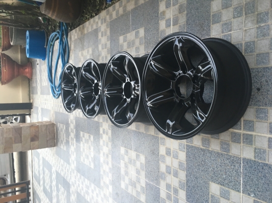 ขายล้อเล็บเหยี่ยวแท้ ISUZU 4WD ผลิตโดย ENKEI สวยทนถึก แข็งแรงแน่นอน ล้อเดิมๆ  ทำสีมาใหม่ ยังไม่เคยใส่ยาง พร้อมใช้งาน  ส่งได้ทั่วไทย 0850005579