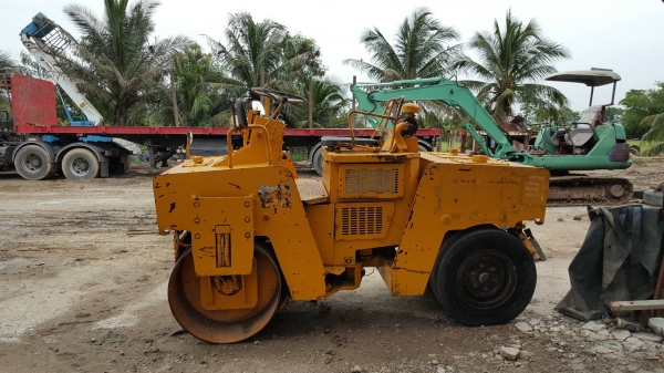 ขายรถบด BOMAG-BW121AC หน้าเหล็ก หลังยาง