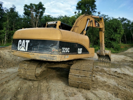 ขายรถแบคโฮ CAT 320 C เอกสารเล่ม ราคา 980000