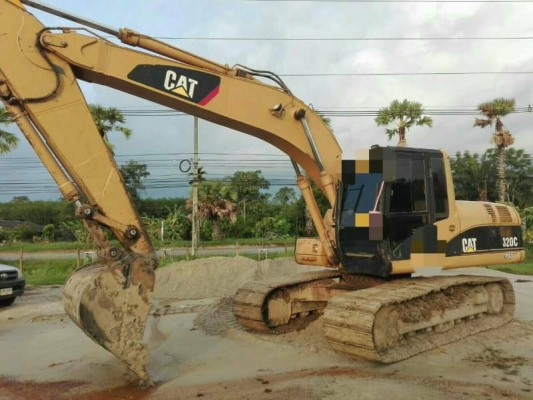 ขายรถแบคโฮ CAT 320 C เอกสารเล่ม ราคา 980000