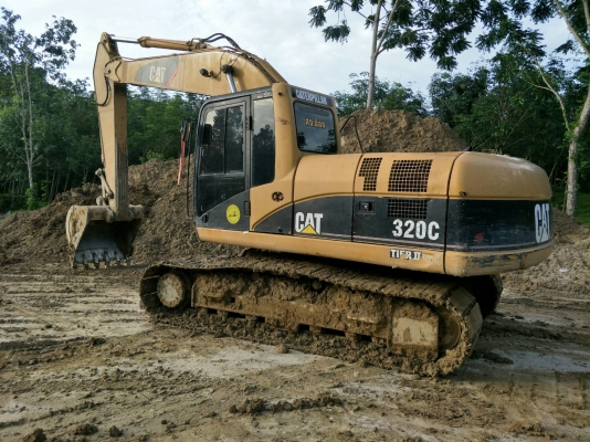 ขายรถแบคโฮ CAT 320 C เอกสารเล่ม ราคา 980000