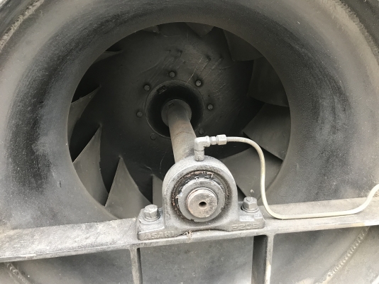 ขายโครงใบโบวเวอร์ดูด-เป่าอากาศ Teral ใช้กับมอเตอร์ 5HP. สภาพสวยมาก โครงสร้างและใบแข็งแรง หมุนนิ่ม พร้อมใช้งาน