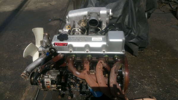 ขายเครื่องยนต์ดีเซลนิสสัน Td27 ฟรอนเทียร์