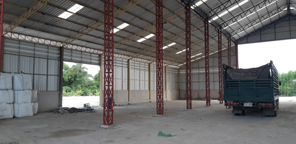 ขายที่ดินพร้อมโรงงาน ใหม่ พร้อมหอพัก