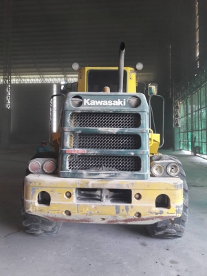 รถตัก Kawasaki 70ZIV เอกสารเล่มทะเบียน รถสวยพร้อมใช้งาน