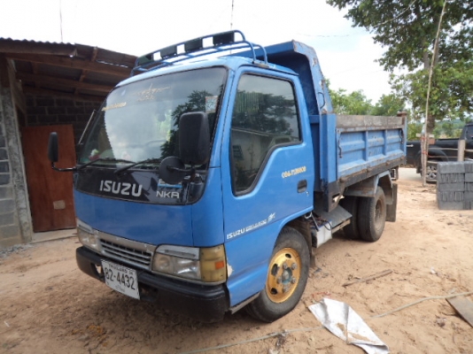 ขายรถ6ล้อดั้มอีซูซุNKRหัวการ์ตูน เครื่อง125แรงม้า สภาพดีราคาถูกพร้อมใช้