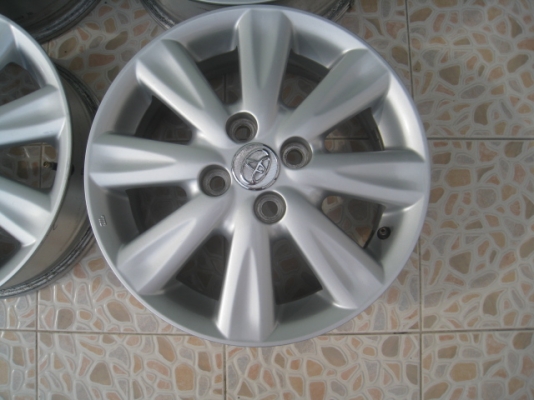 ขายล้อแม็กเดิม Toyota vios 15"x5.5" et45 4รู100 (081-3747940)